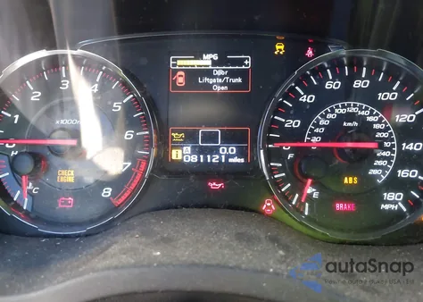 2020 Subaru Wrx из США, поврежденный, VIN JF1VA1A65L9834024